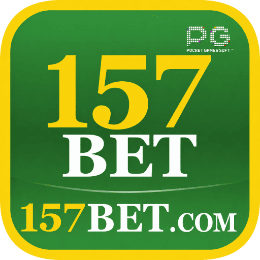 Imagem promovendo a página oficial da 157BET no Facebook